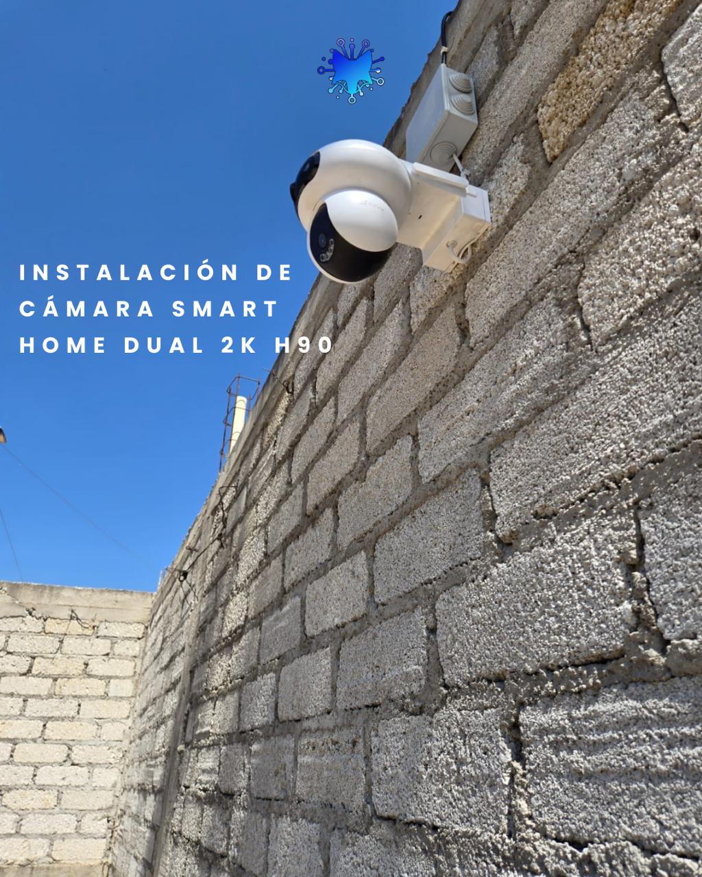 Instalación de camara smart Home Dual 2K H90